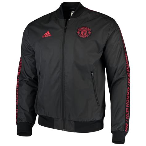 adidas schwarze manchester united jacke|adidas Manchester United Anthem Jacke .